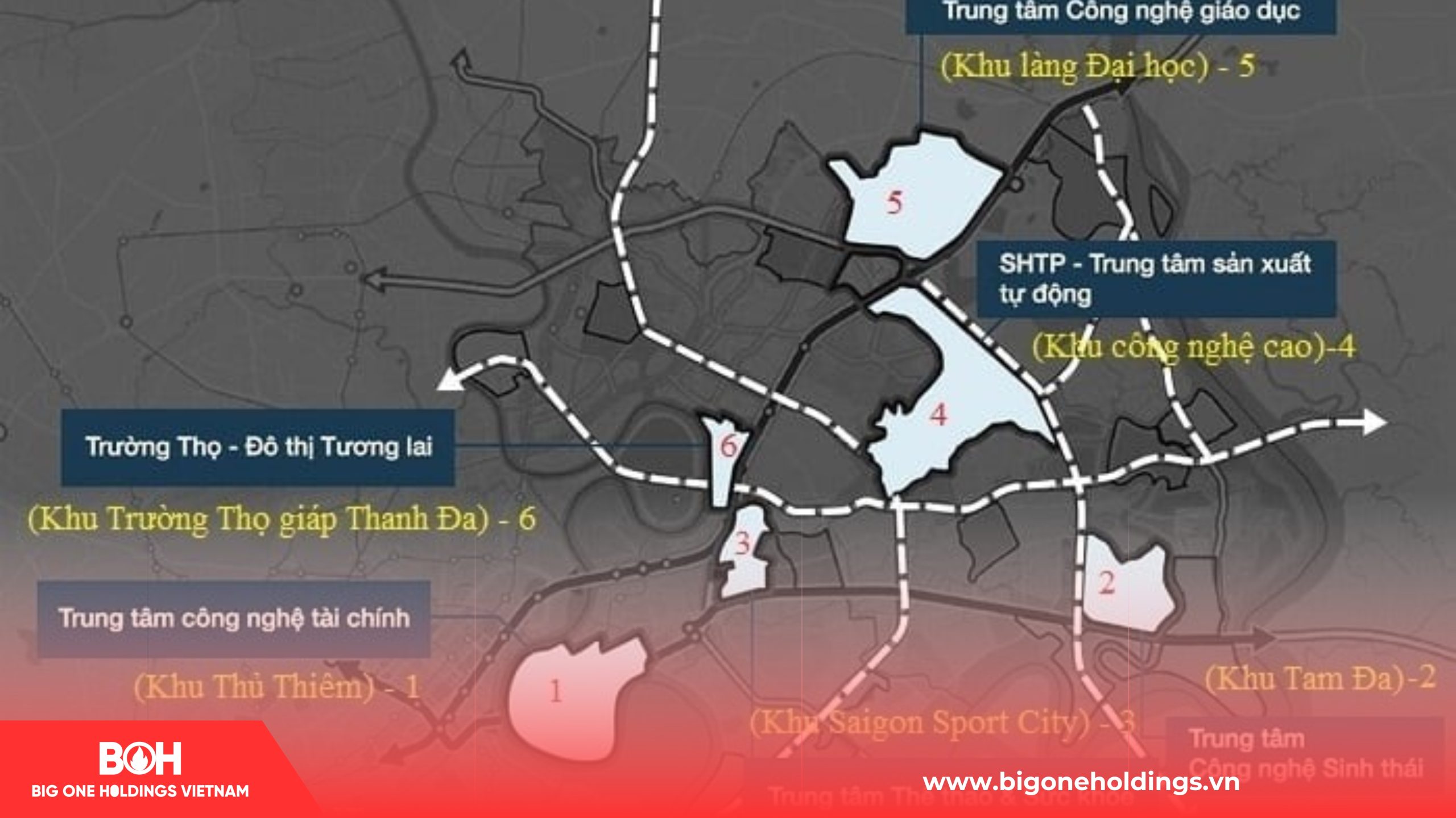 Khởi công đường Liên Phường, Tp Thủ Đức đi qua The Global City