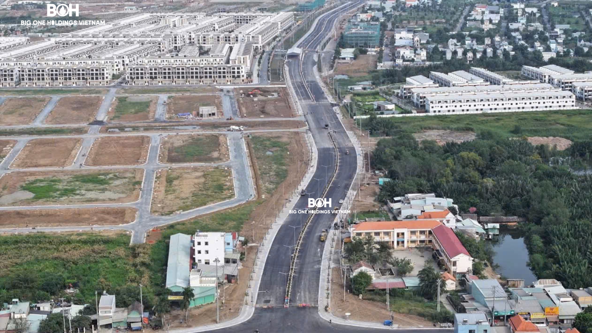 Khánh thành đường 826E – “Cú hích” tăng giá bất động sản khu vực Long Hậu