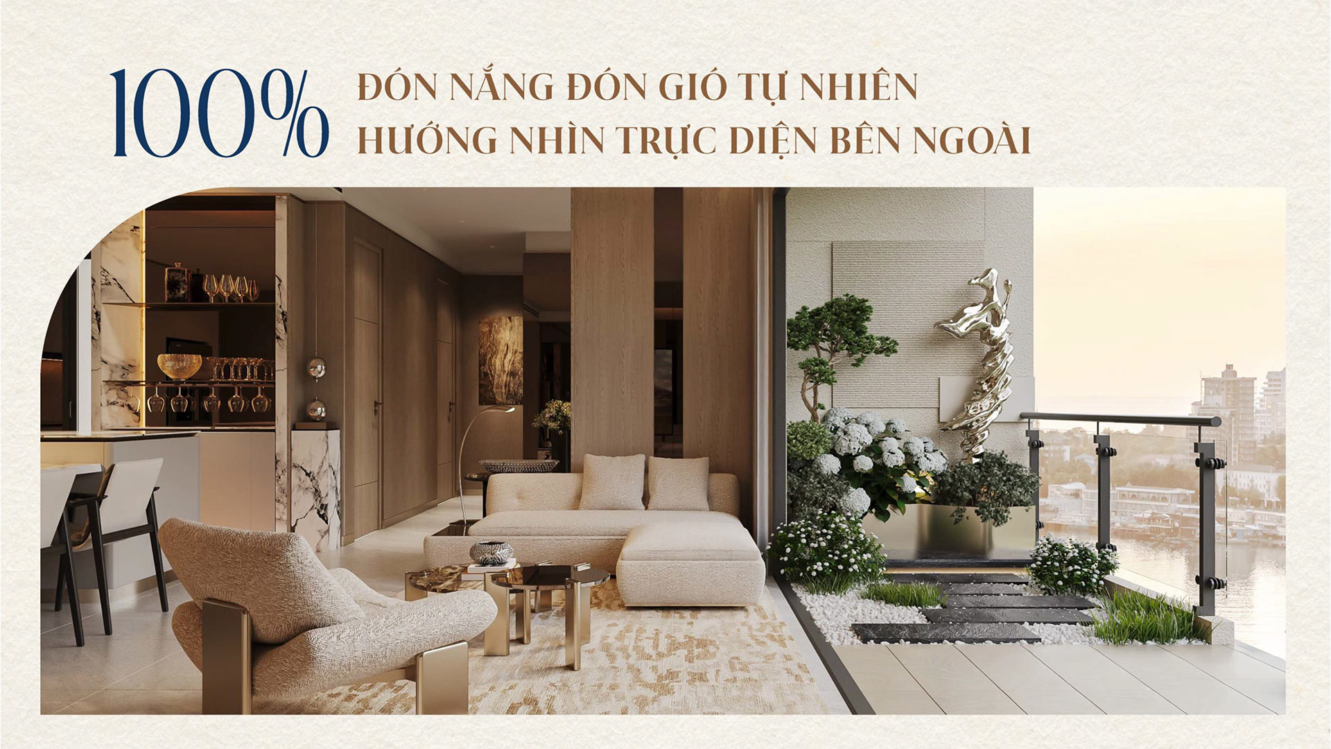 Thiết kế căn hộ TT Genesis 100 phần trăm đón gió và ánh sáng tự nhiên