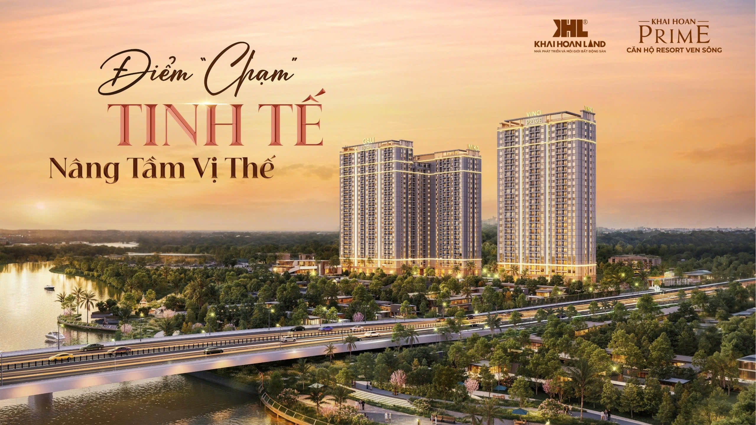 Phối cảnh dự án căn hộ Khải Hoàn Prime đường Lê Văn Lương, Nhà Bè